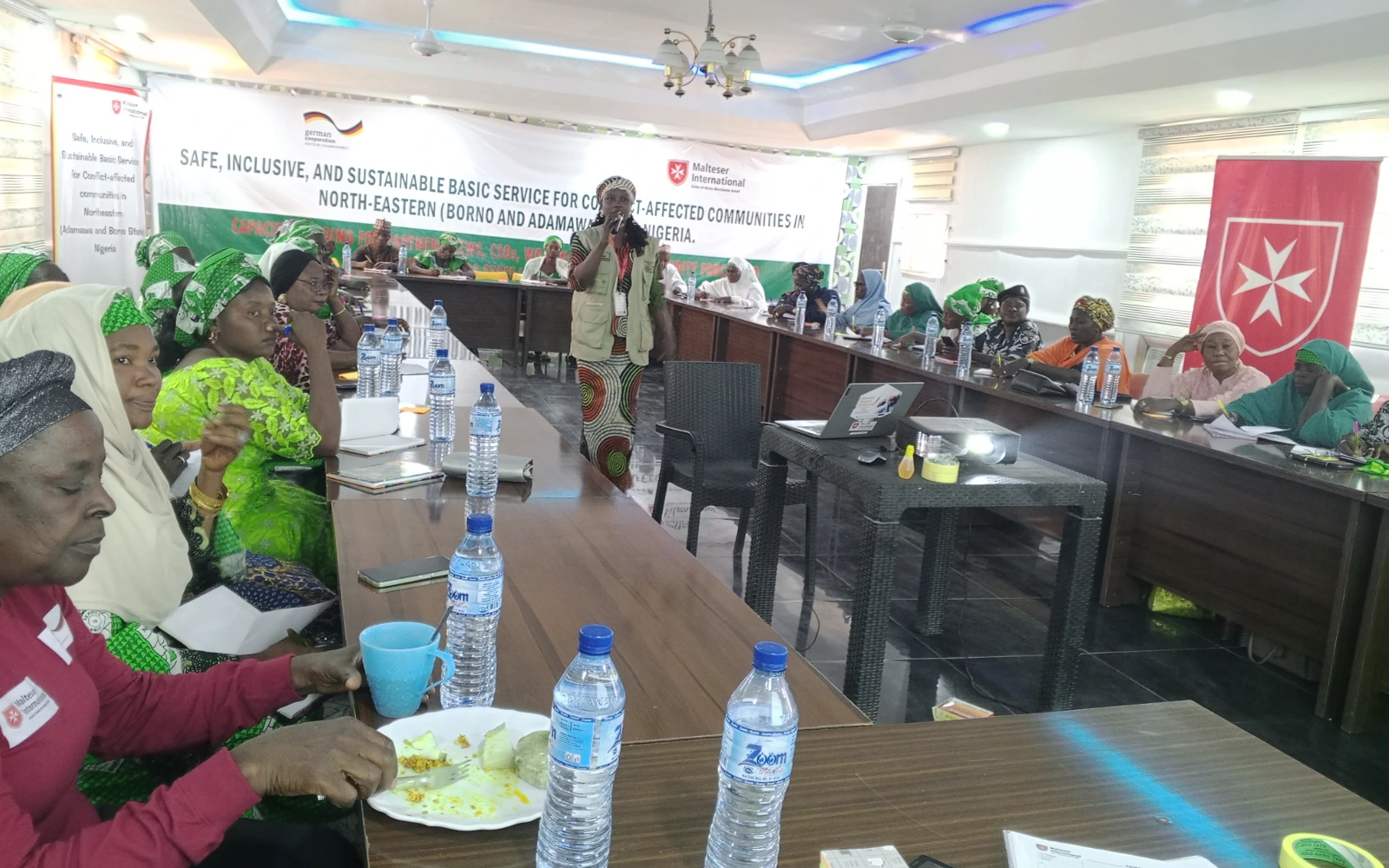 Hauwa Luka Training for Partner (NCWS, security force, CSOs, SARC center and women leaders)